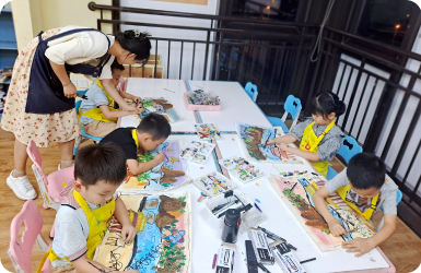 上海儿童美术培训班