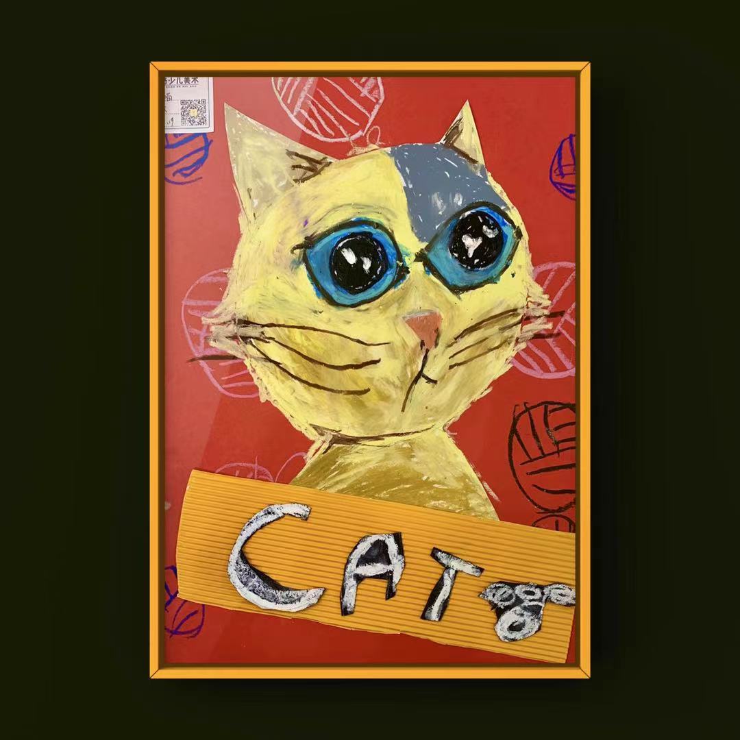 美术作品-可爱的猫咪