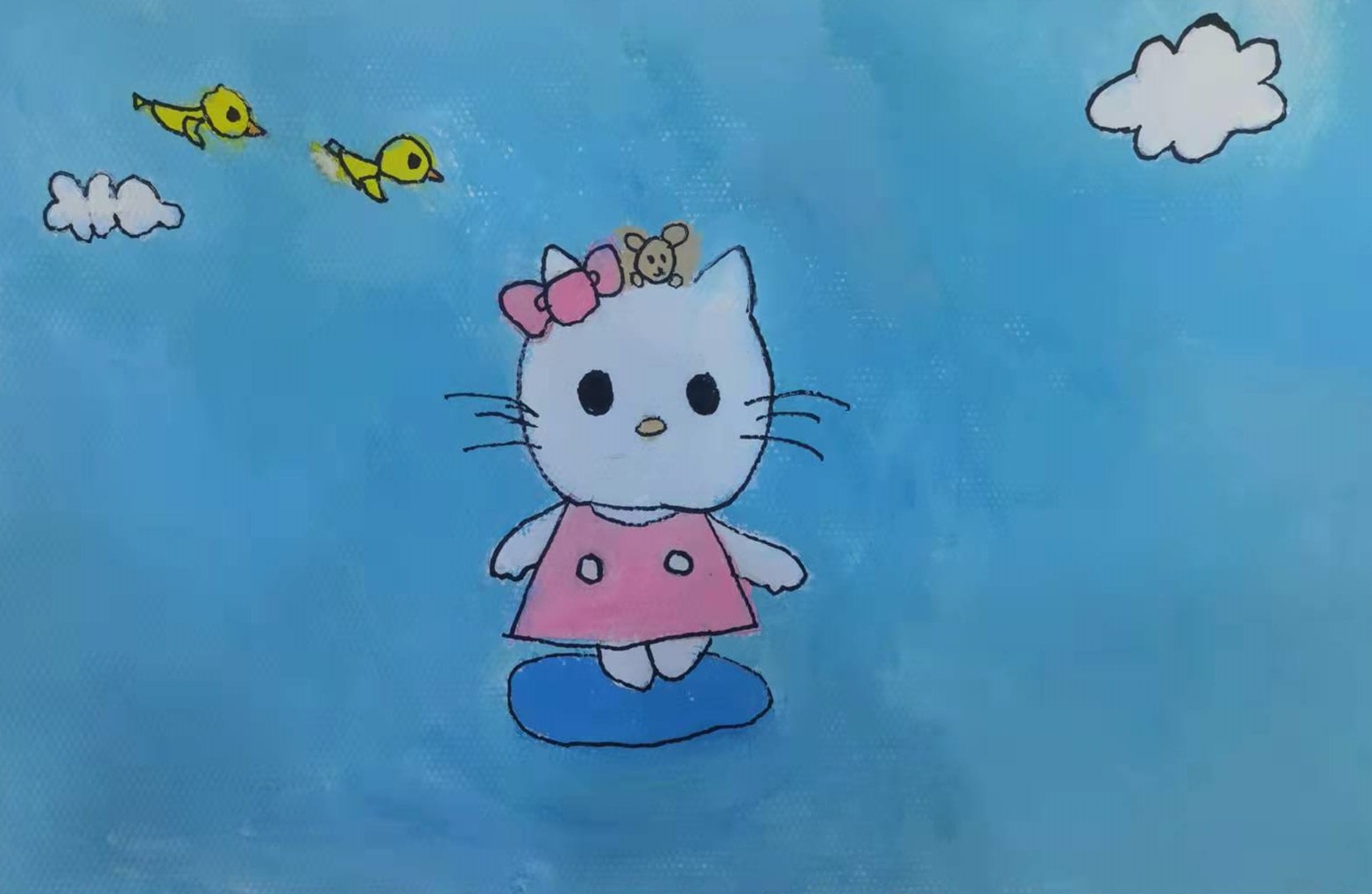美术作品-Hello Kitty