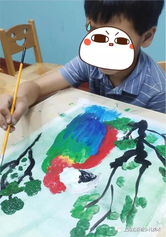 6岁男孩从抗拒画画到作品让人震撼，妈妈首次分享孩子学画秘诀！